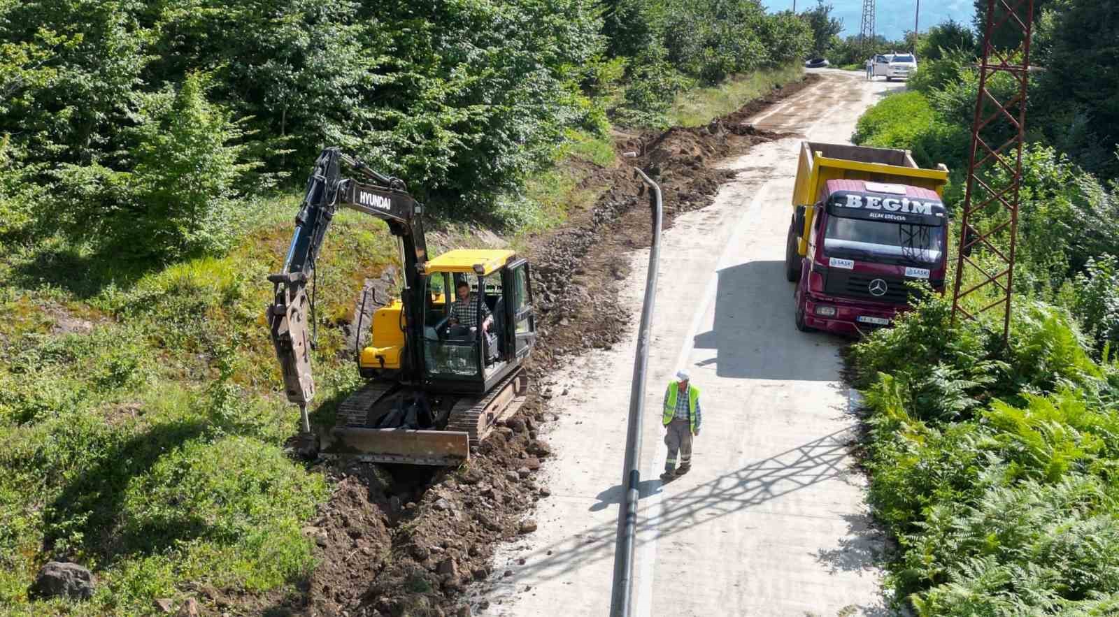 Ayvacık ve Salıpazarı’nda yeni su hattı devreye giriyor
