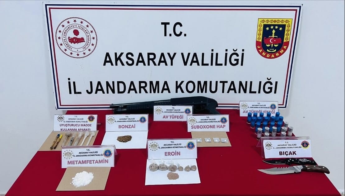 Aksaray’da uyuşturucu operasyonu: 2 tutuklama
