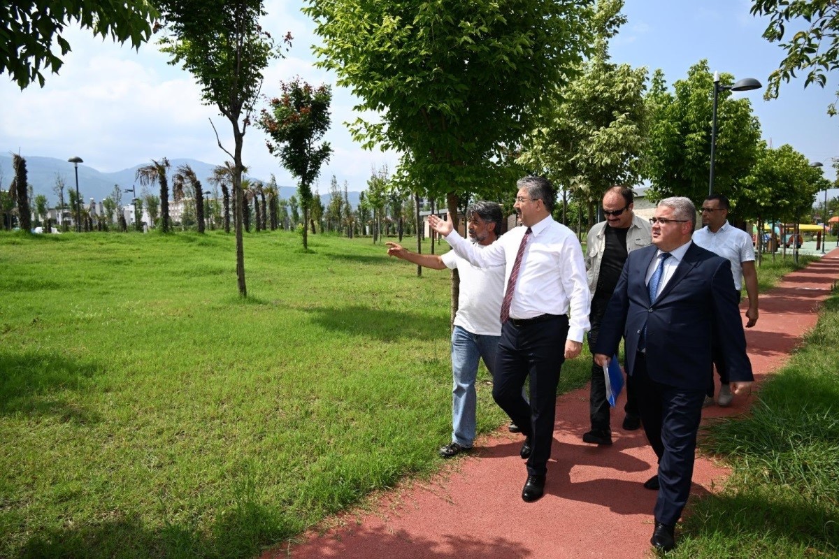 Osmaniye Millet Bahçesi’nde sona gelindi
