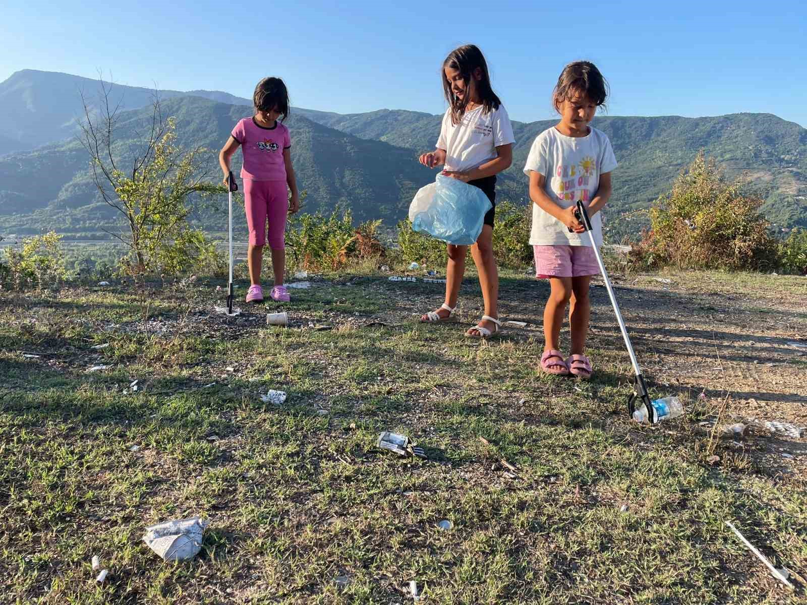 Gurbetçi ailenin çevre duyarlılığı takdir görüyor
