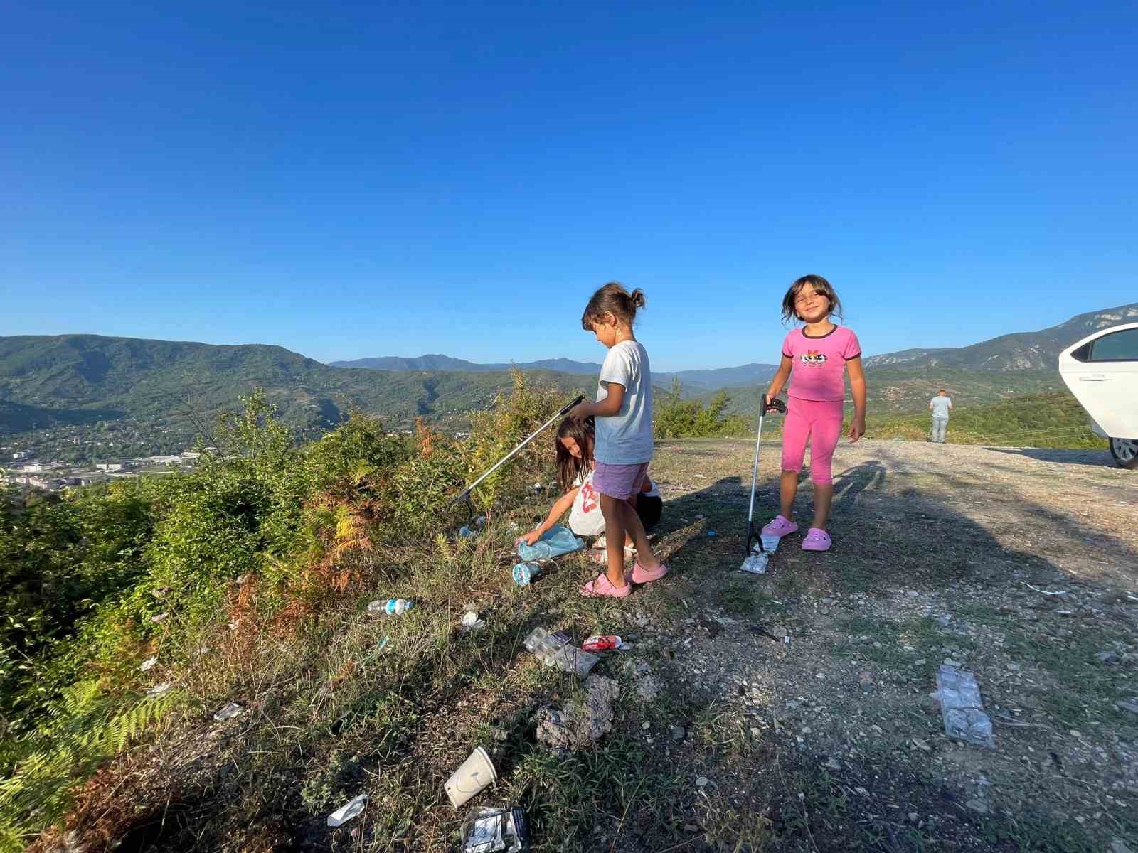 Gurbetçi ailenin çevre duyarlılığı takdir görüyor
