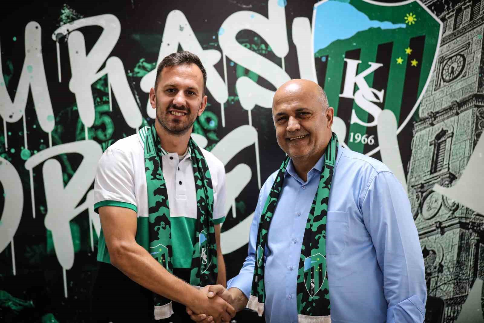 Kocaelispor, Mijo Caktas ile 2 yıllık sözleşme imzaladı
