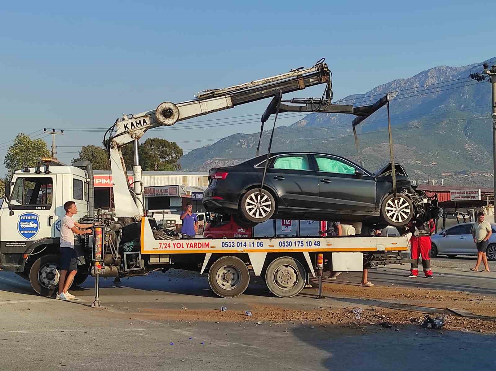 Çamköy’de trafik kazası: 7 yaralı
