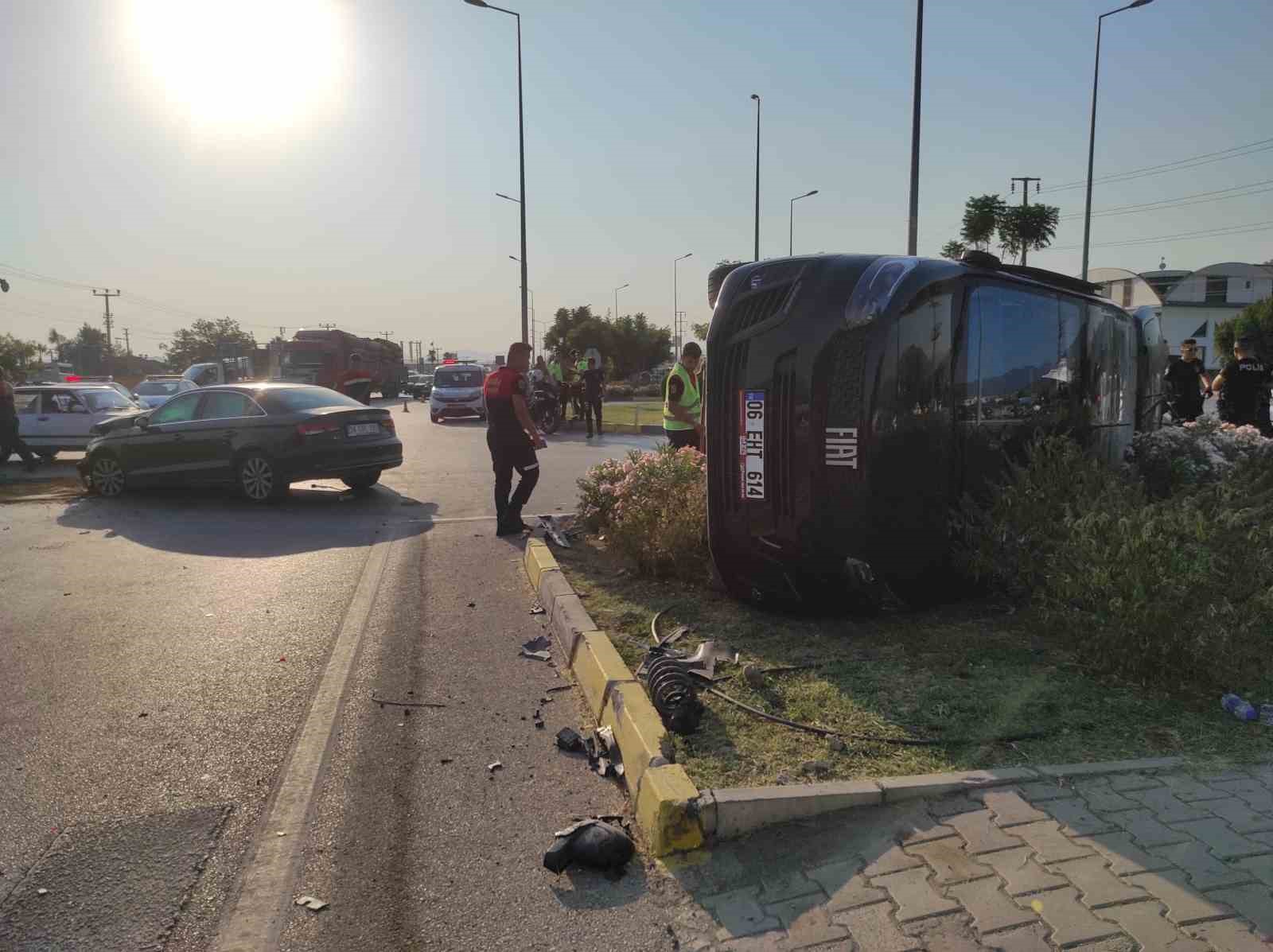 Çamköy’de trafik kazası: 7 yaralı
