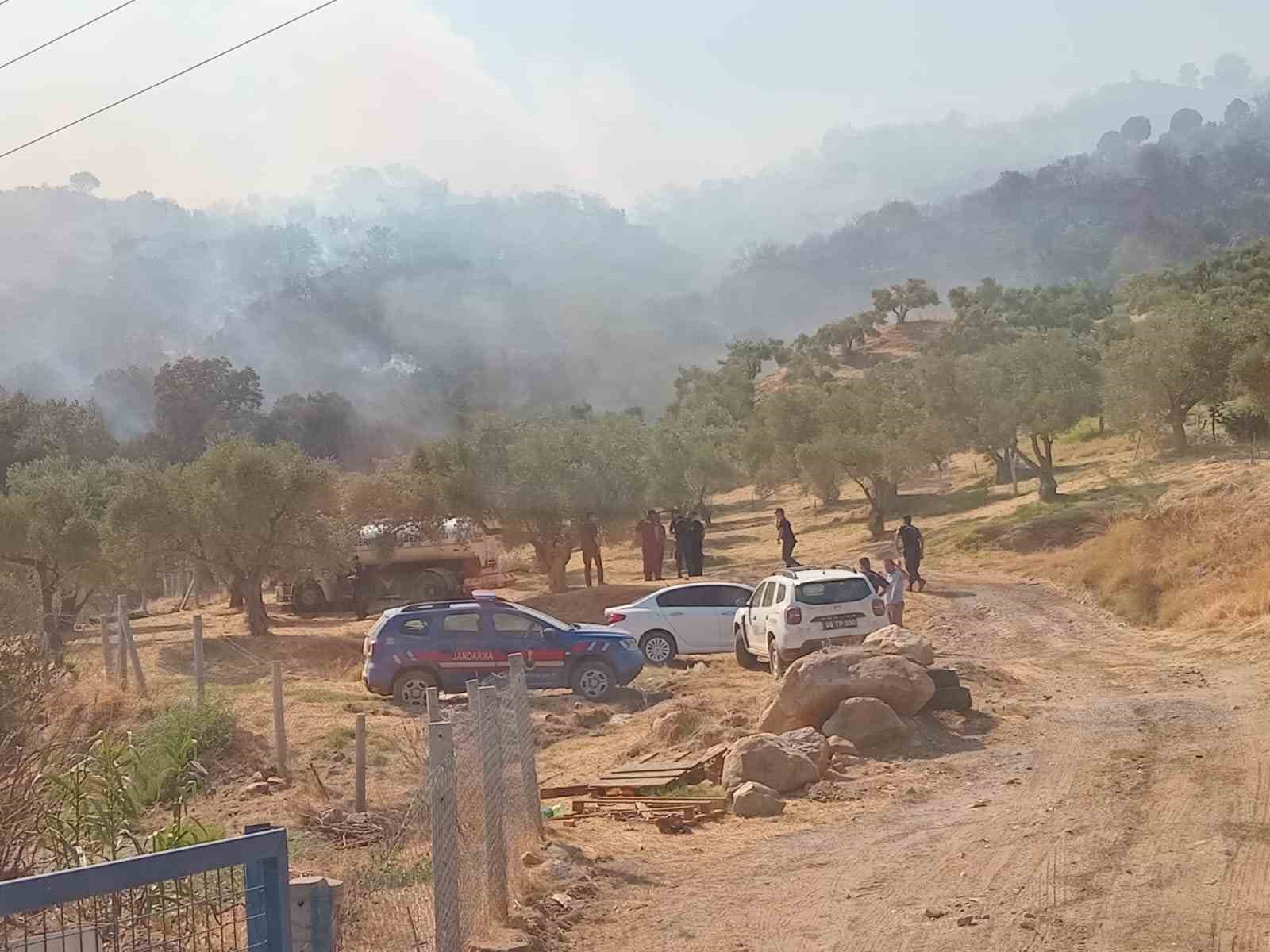 Koçarlı Belediyesi’nden orman yangınına destek
