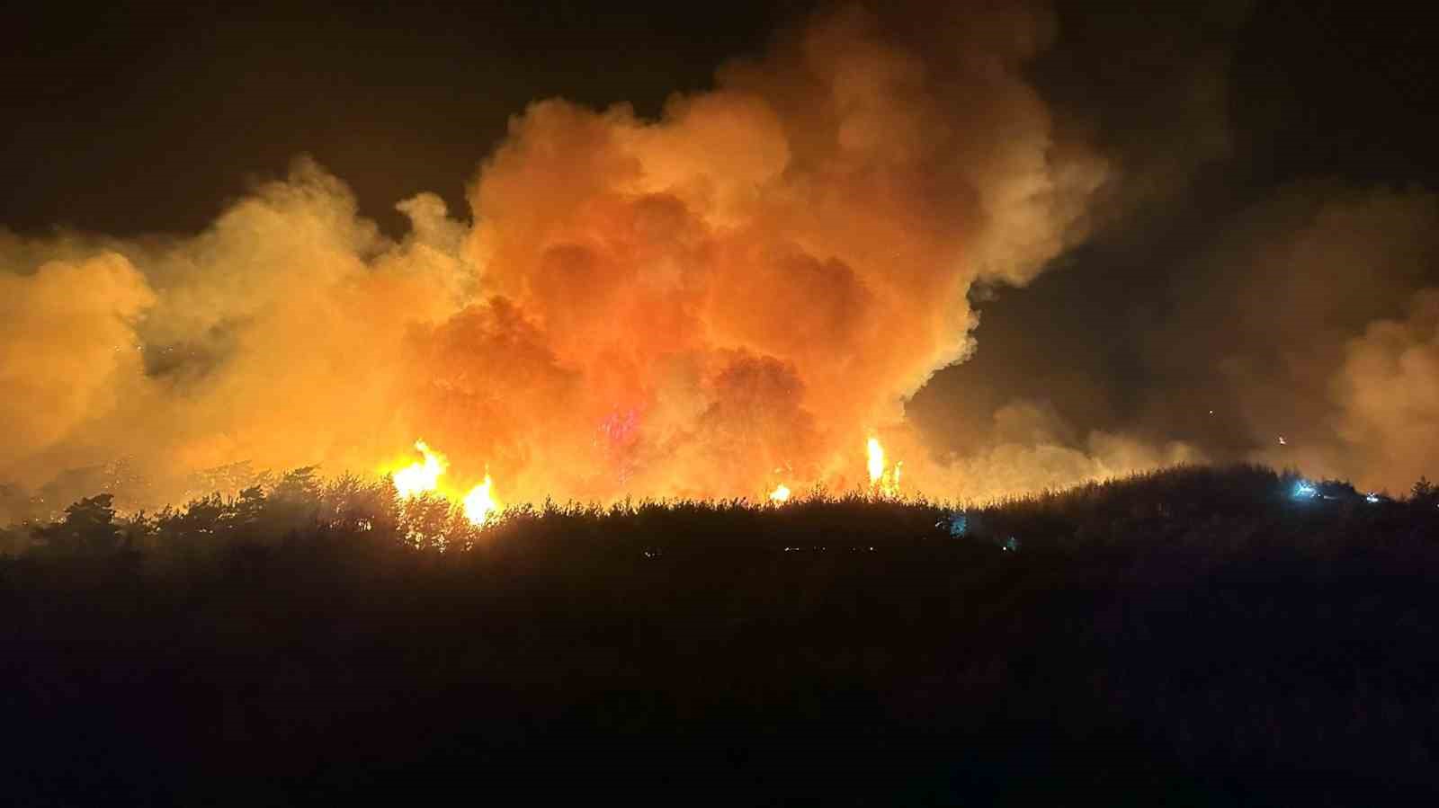 Milas’taki yangın ilerliyor, bir mahalle boşaltılacak
