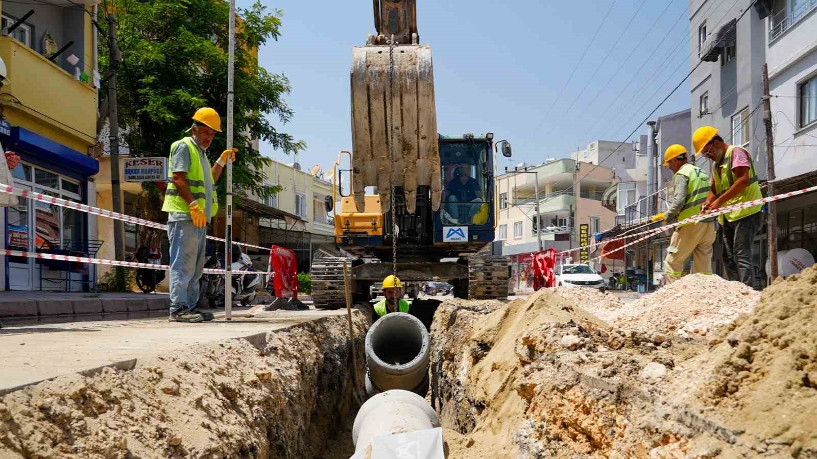 MESKİ altyapı çalışmalarını sürdürüyor
