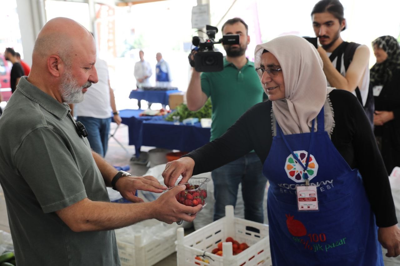 Kayseri’de tek, Türkiye’ye örnek olan ‘yüzde 100 ekolojik pazar’ 12. kez açılıyor
