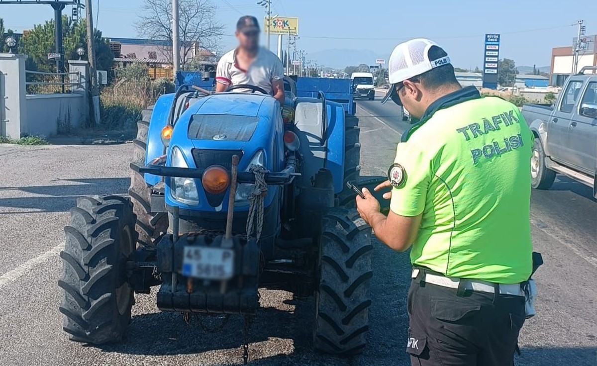 Traktör ve tarım işçisi taşıyan araçlara sıkı denetim
