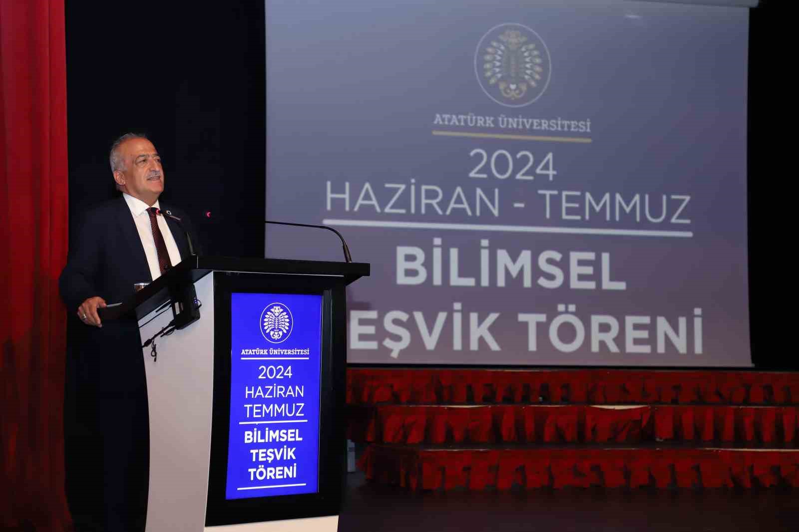 Haziran ve temmuz ayları bilimsel teşvik töreni düzenlendi
