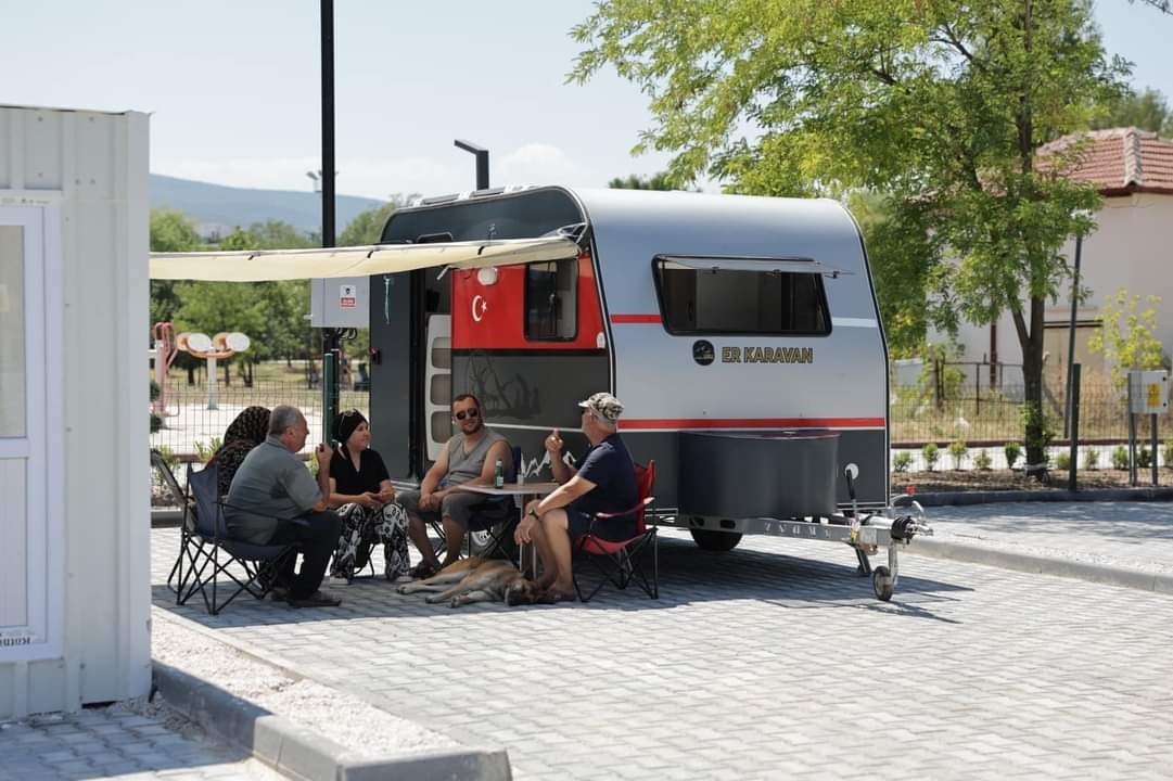 Yoncalı Karavan Kamp Alanı hizmete açıldı
