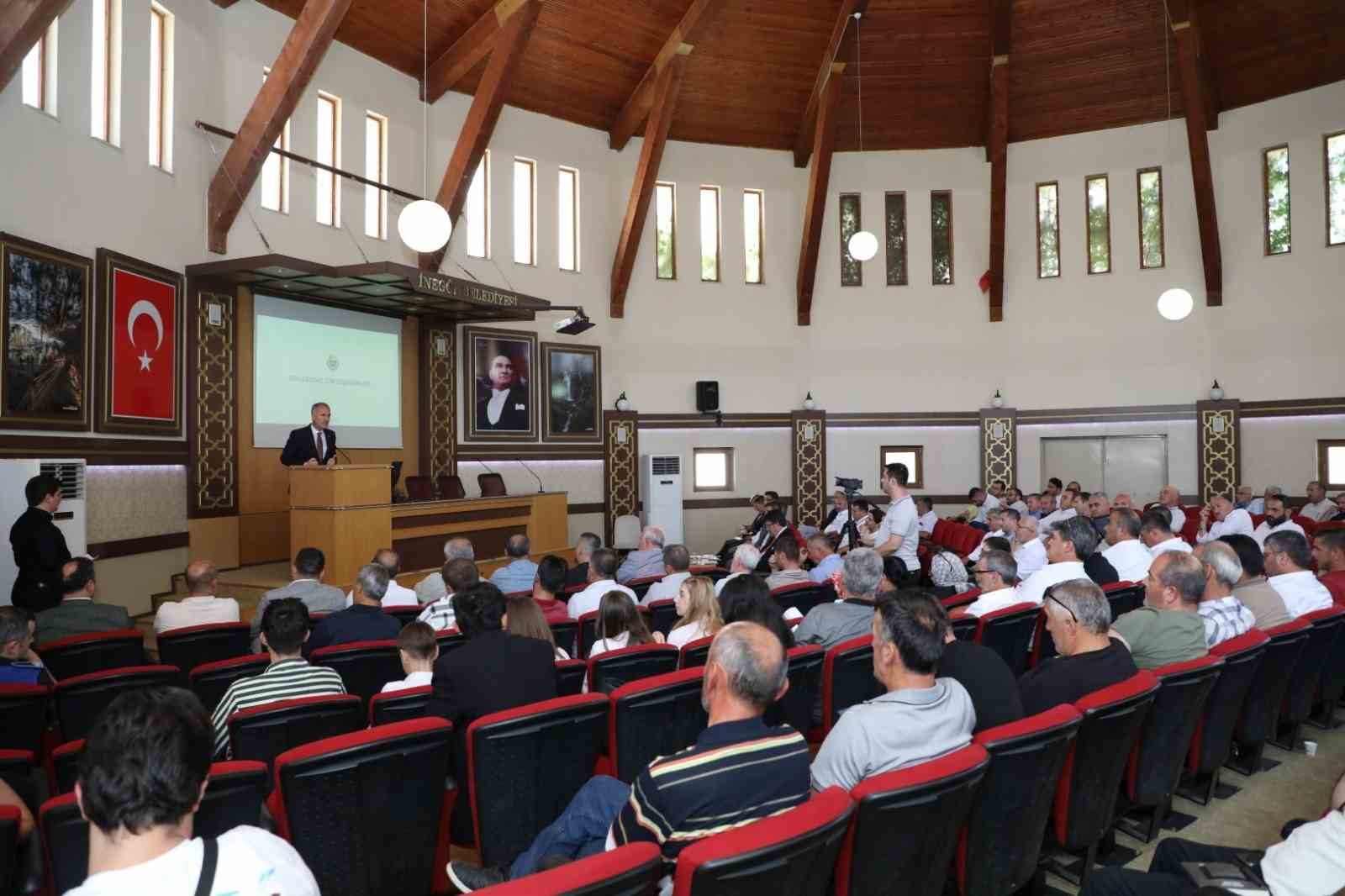 İnegöl’ün ulaşım sorunları tüm paydaşlarla masaya yatırıldı
