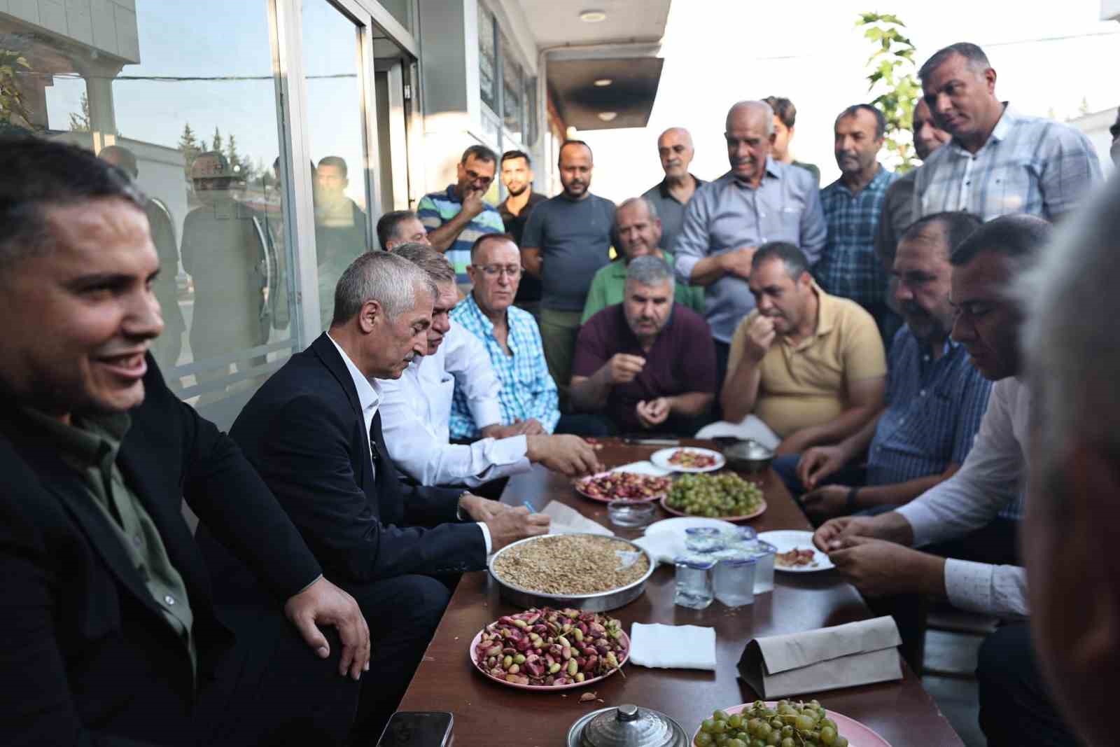 Tahmazoğlu GATEM esnafı ile bir araya geldi
