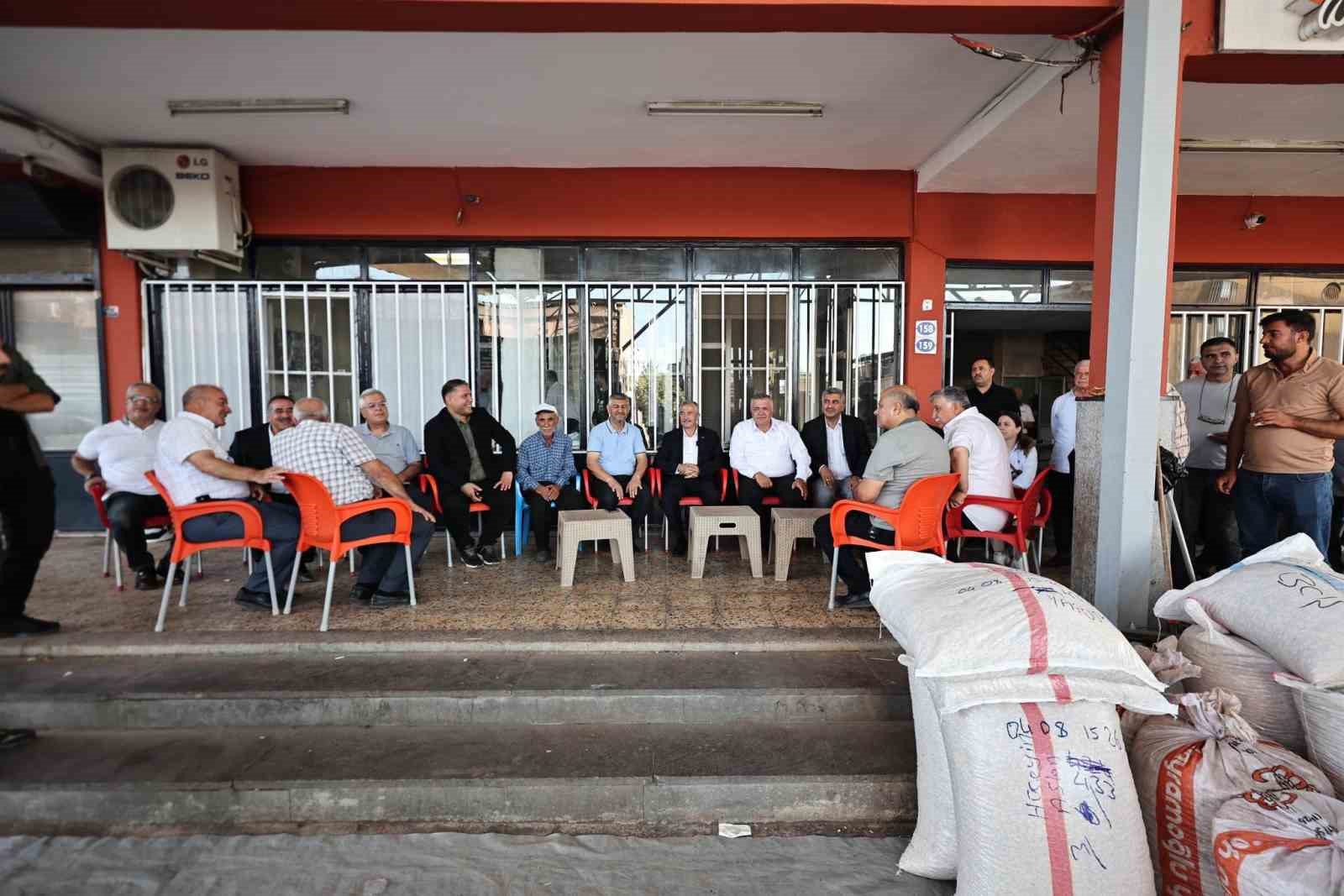 Tahmazoğlu GATEM esnafı ile bir araya geldi
