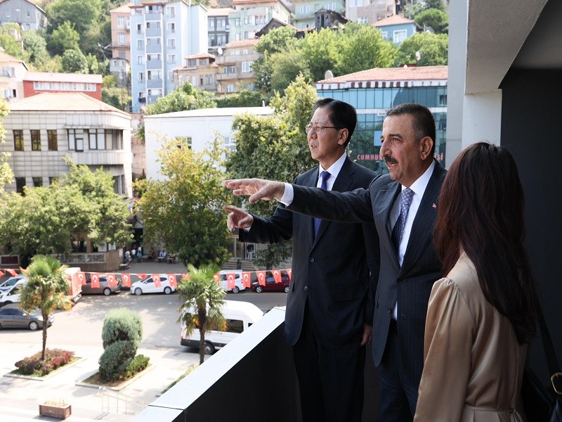 Çin Büyükelçisi Liu Shaobin, Zonguldak’ta
