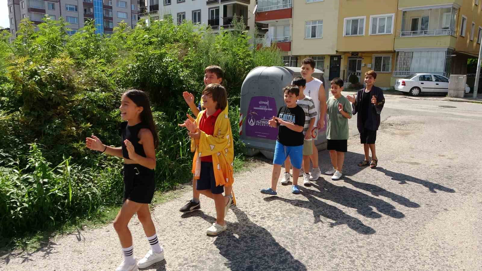 Ordu’da çocukların ’park’ eylemi
