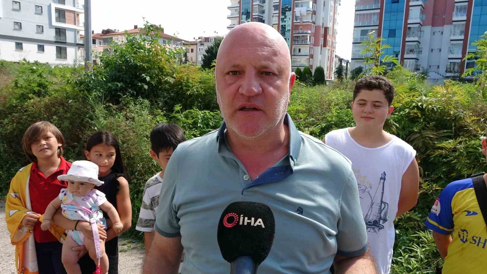 Ordu’da çocukların ’park’ eylemi
