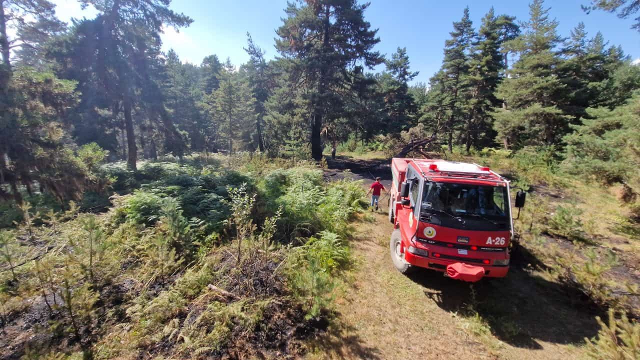 Kastamonu’da ormanlık alanda çıkan yangın büyümeden söndürüldü
