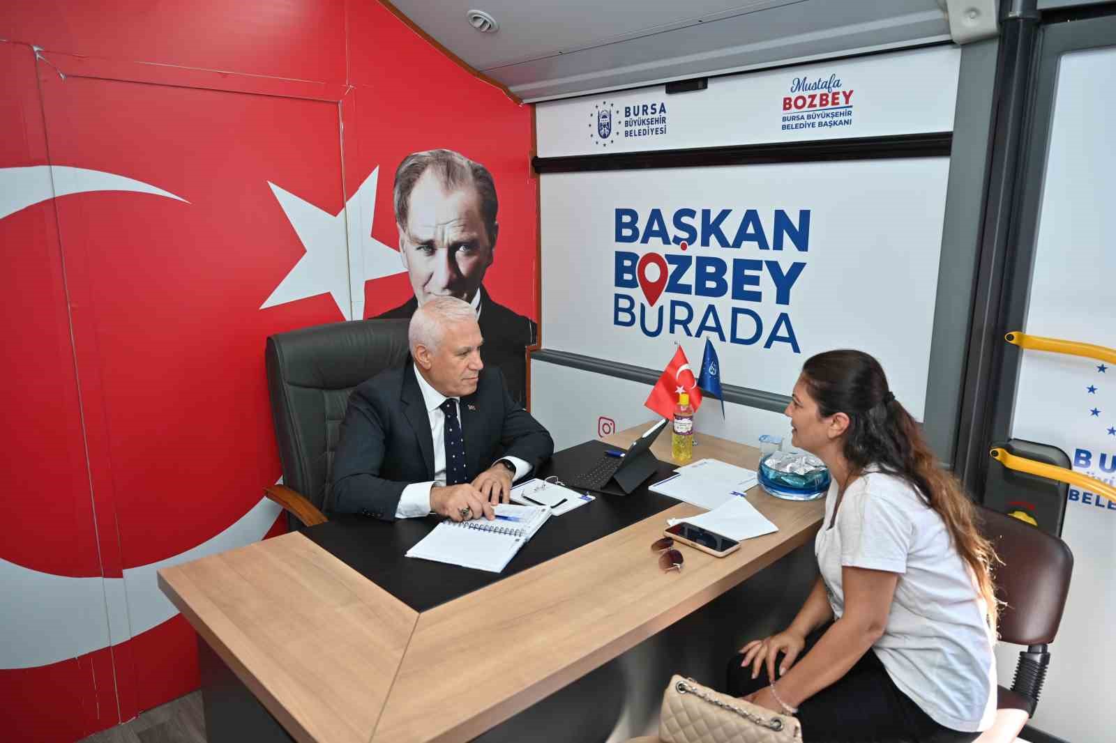 Başkan Bozbey, makamını Yenişehir’e taşıdı
