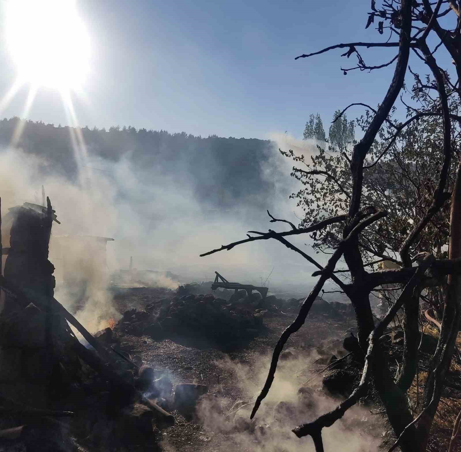 Çanakkale’de ziraat alanındaki yangın kontrol altına alındı
