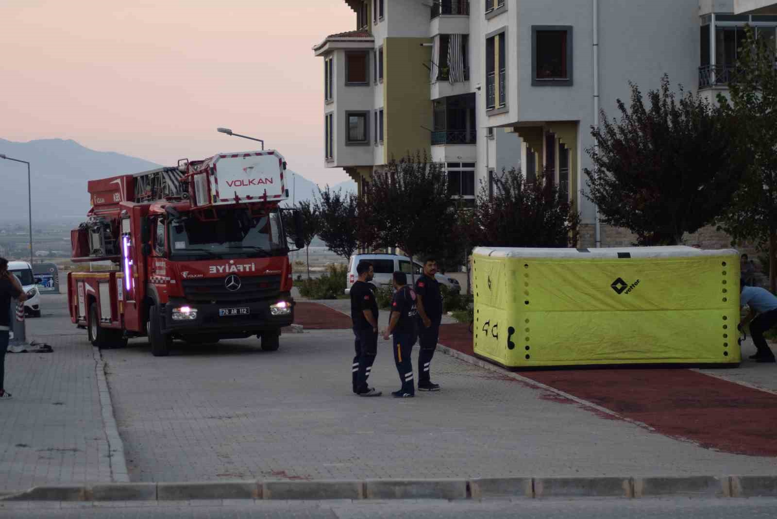 Karaman’da intihara kalkışan kadını polis ikna etti
