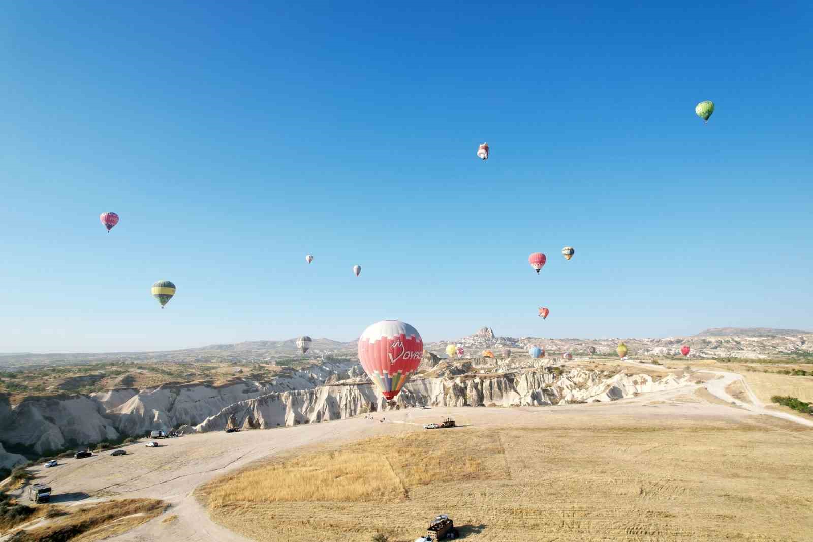 Kapadokya’da görsel şölen
