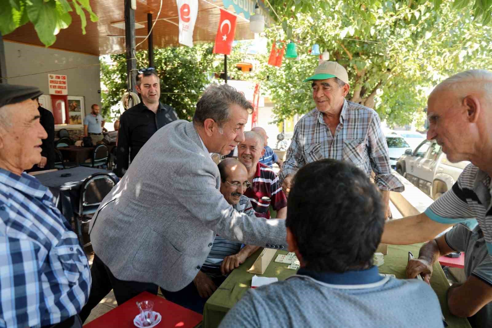 Başkan Yetişkin Işıklı ve Kardeşköy Mahallelerinde vatandaşlarla buşuştu
