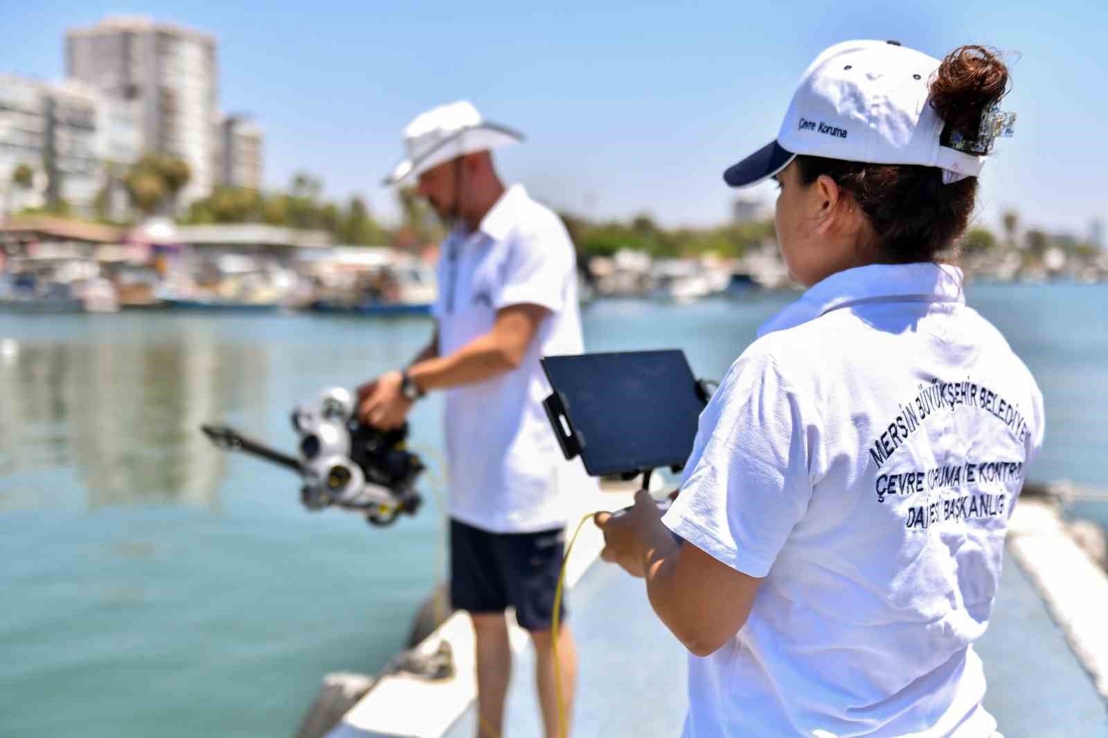 Deniz dibindeki kirlilik su altı dronu ile tespit edilecek
