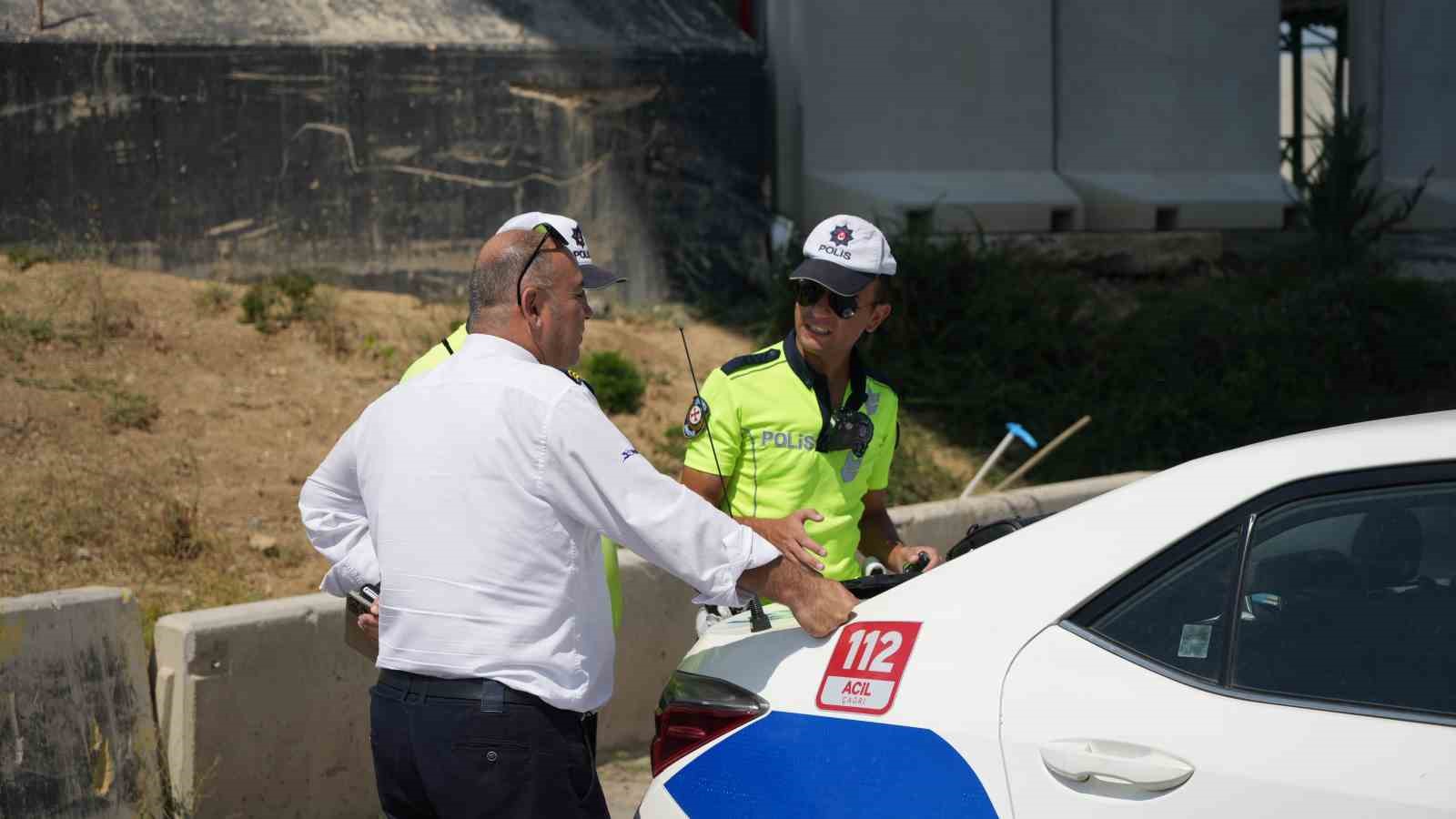 43 ilin geçiş güzergahında sıkı denetim: Otobüsler tek tek durduruldu
