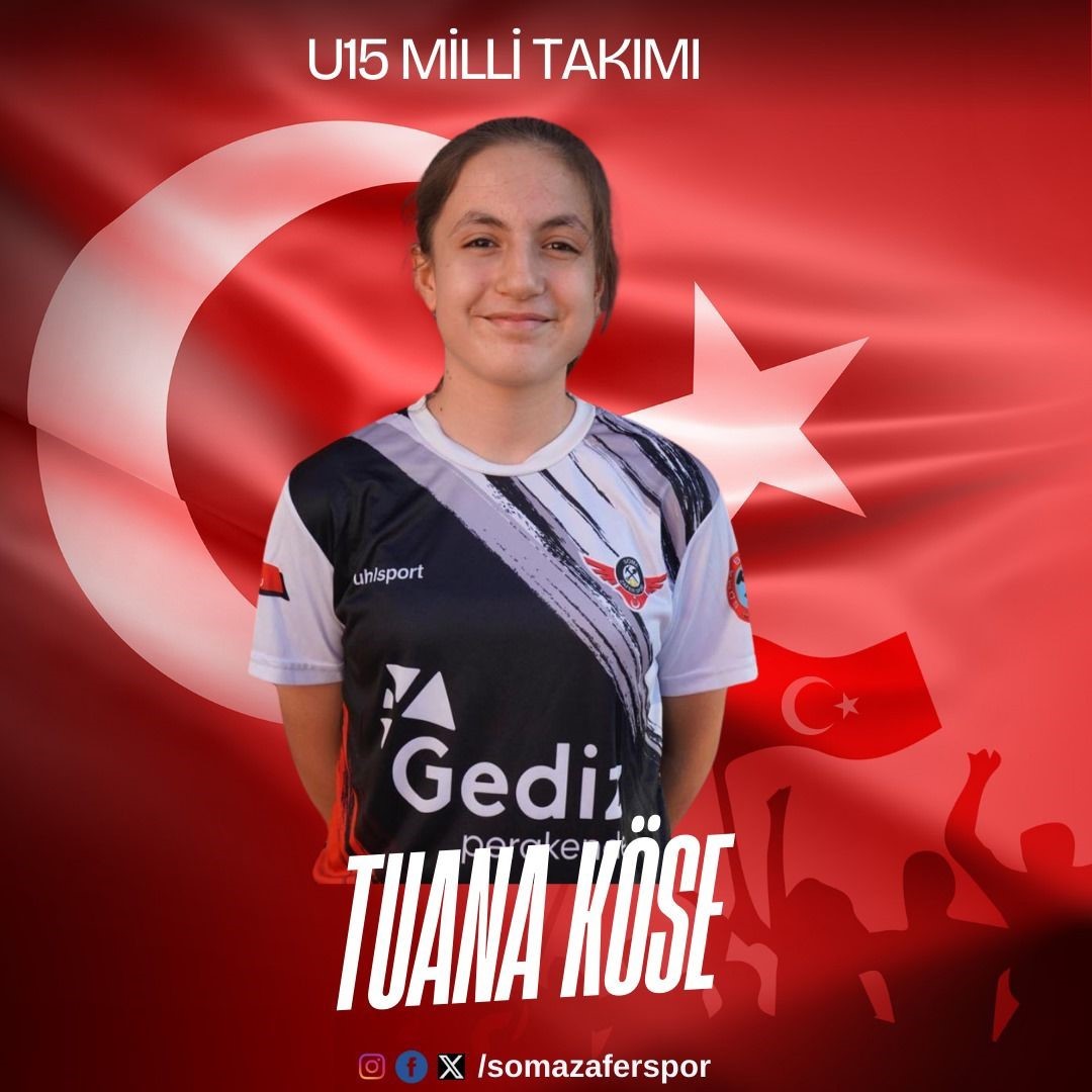 Soma Zafer Spor Kulübünün 5 kız futbolcusu milli takıma davet edildi
