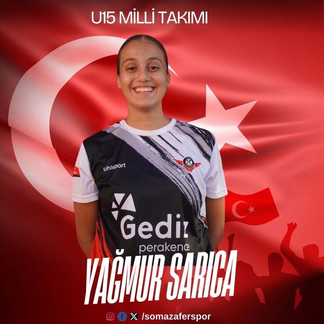 Soma Zafer Spor Kulübünün 5 kız futbolcusu milli takıma davet edildi
