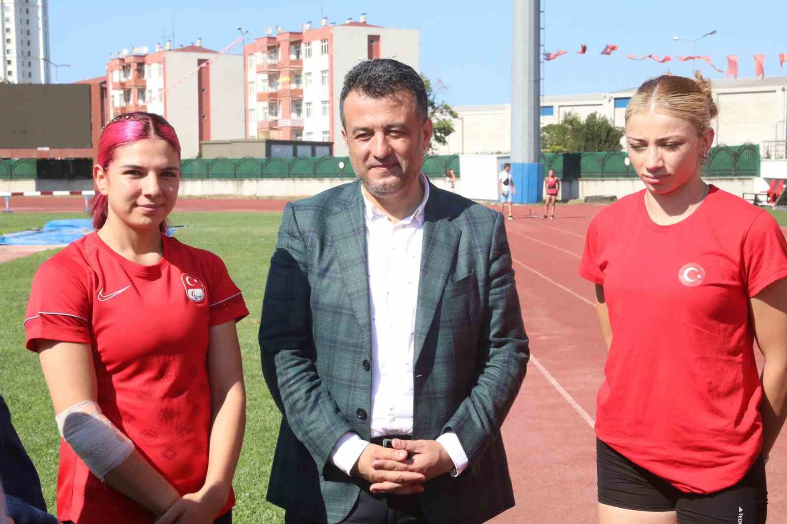 Samsun protokolünden paralimpik sporculara destek
