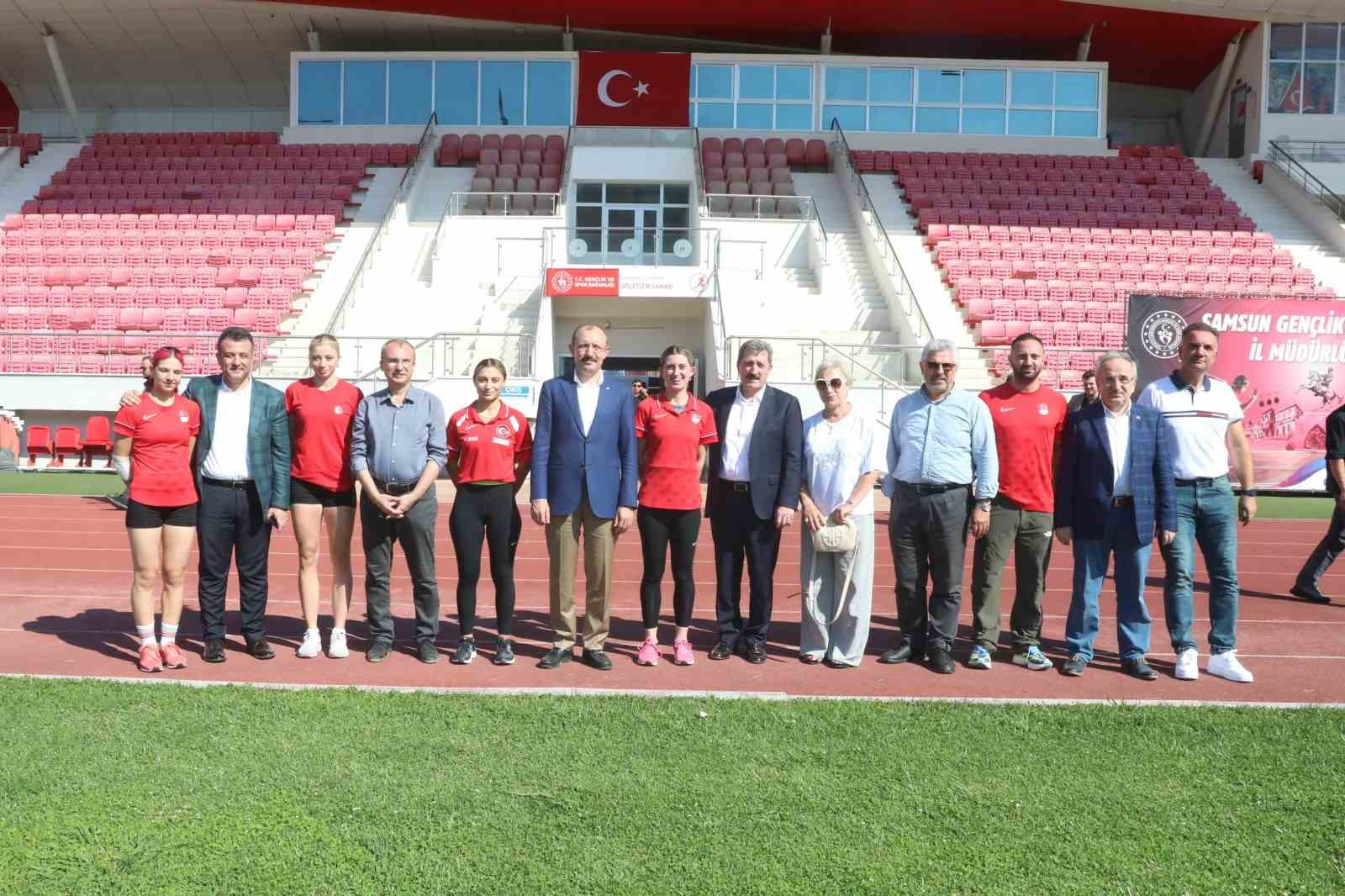 Samsun protokolünden paralimpik sporculara destek
