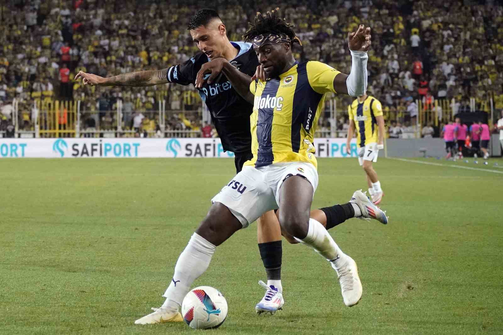 Trendyol Süper Lig: Fenerbahçe: 1 - Adana Demirspor: 0 (Maç sonucu)
