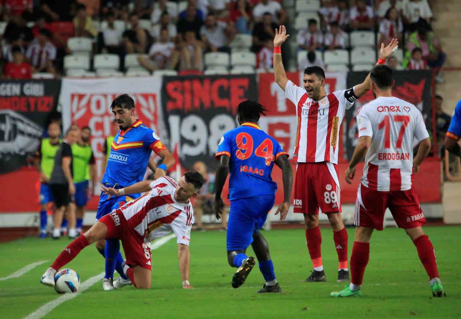 Trendyol Süper Lig: Antalyaspor: 0 - Göztepe: 0 (Maç sonucu)
