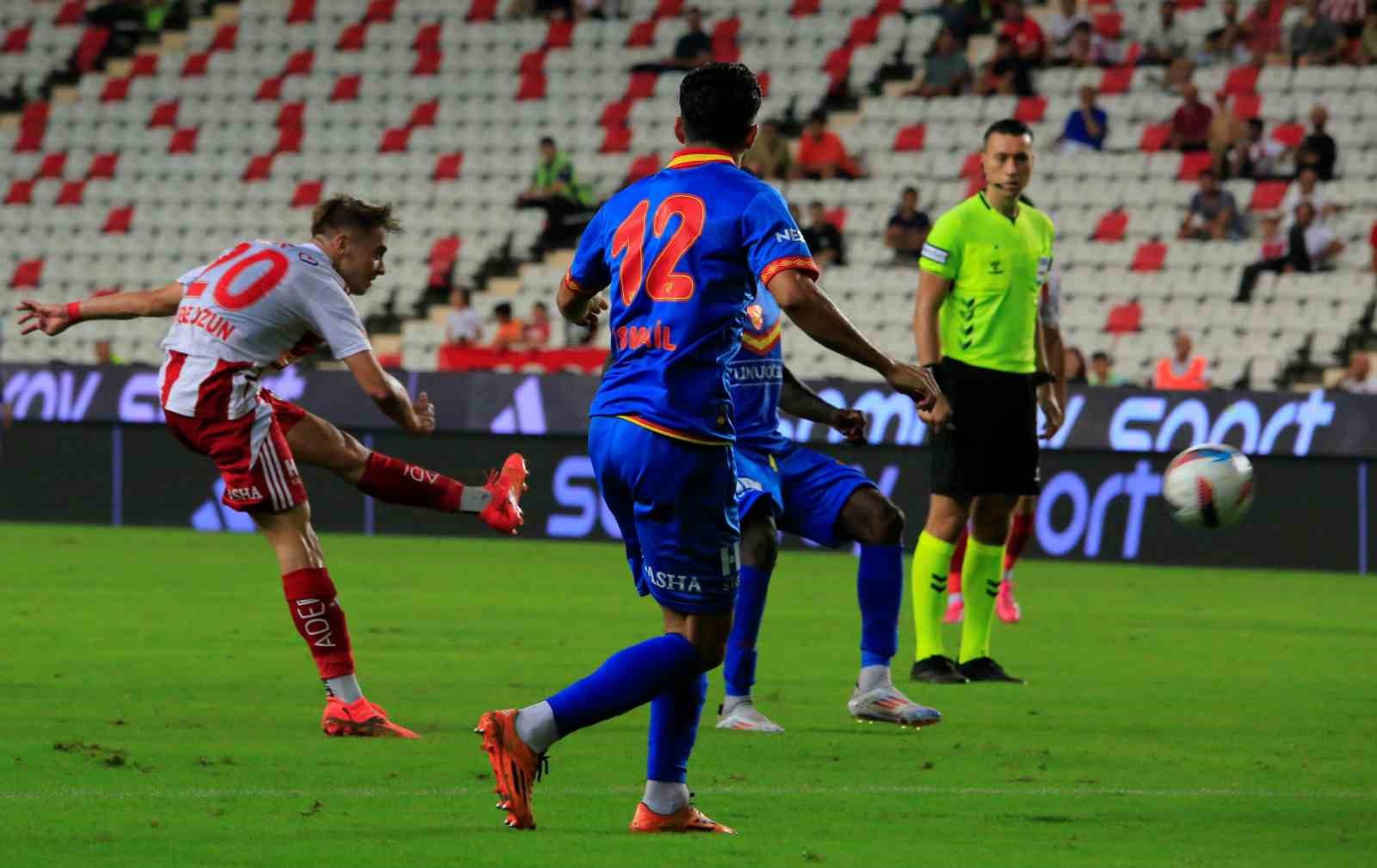 Trendyol Süper Lig: Antalyaspor: 0 - Göztepe: 0 (Maç sonucu)
