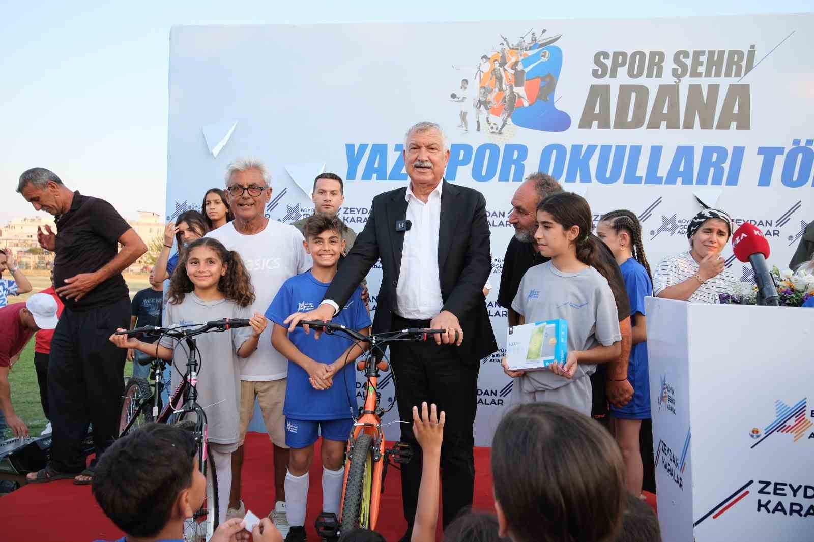 Büyükşehir Seyhan Yaz Spor Okulları açıldı
