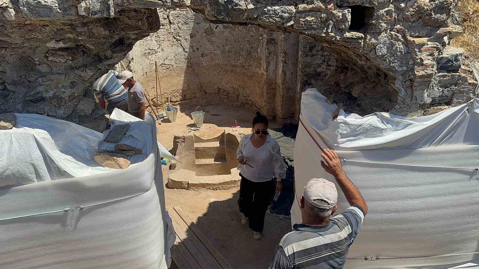 Bodrum’da unutulmuş bir medeniyetin kapıları aralandı: 