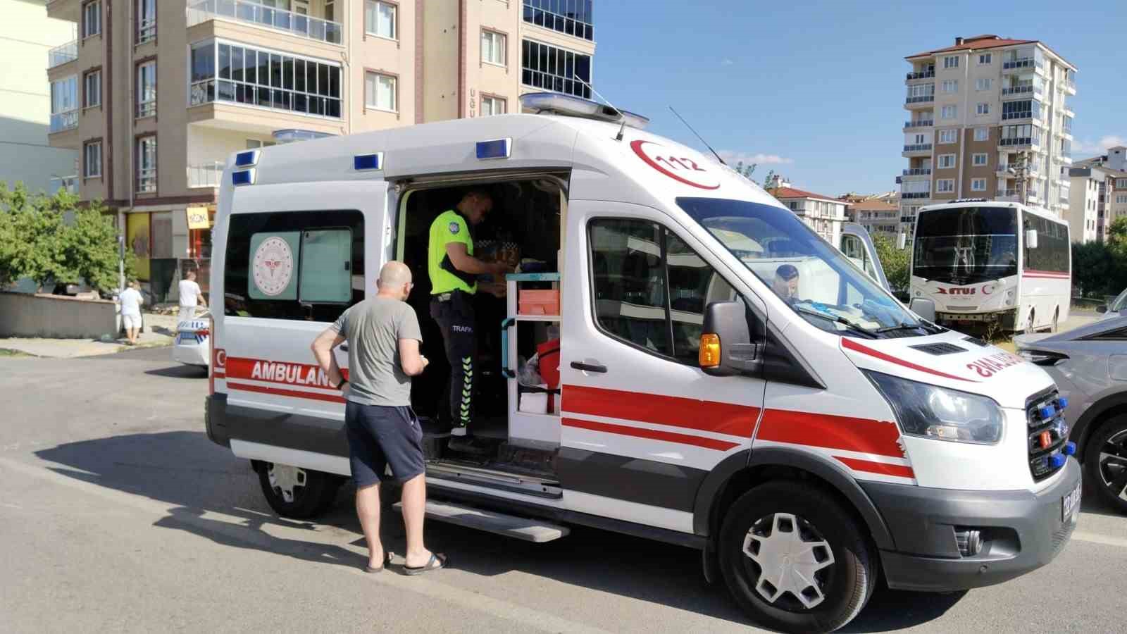 Edirne’de iki motosiklet çarpıştı: 1 yaralı
