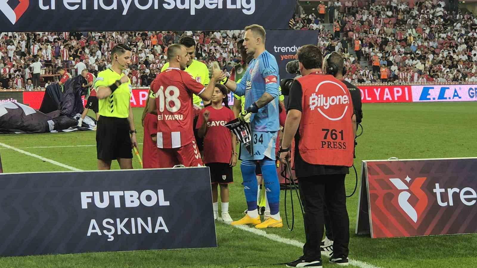 Trendyol Süper Lig: Samsunspor: 0 - Beşiktaş: 0 (Maç devam ediyor)
