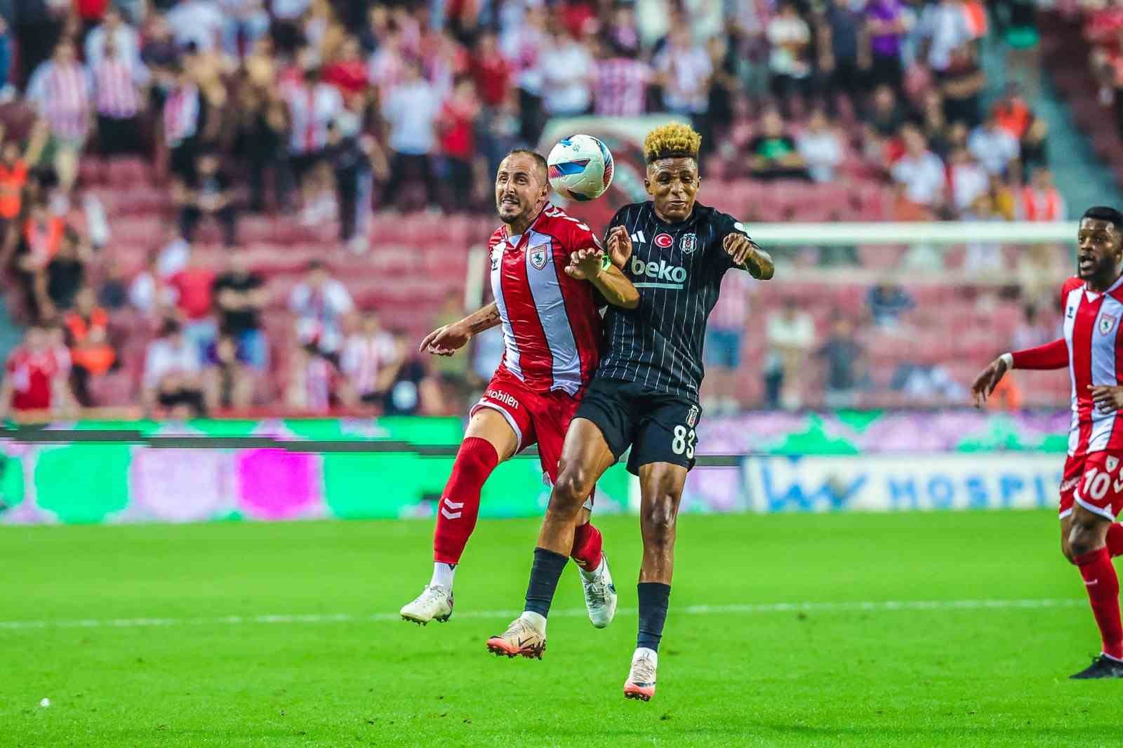 Trendyol Süper Lig: Samsunspor: 0 - Beşiktaş: 2 (Maç sonucu)
