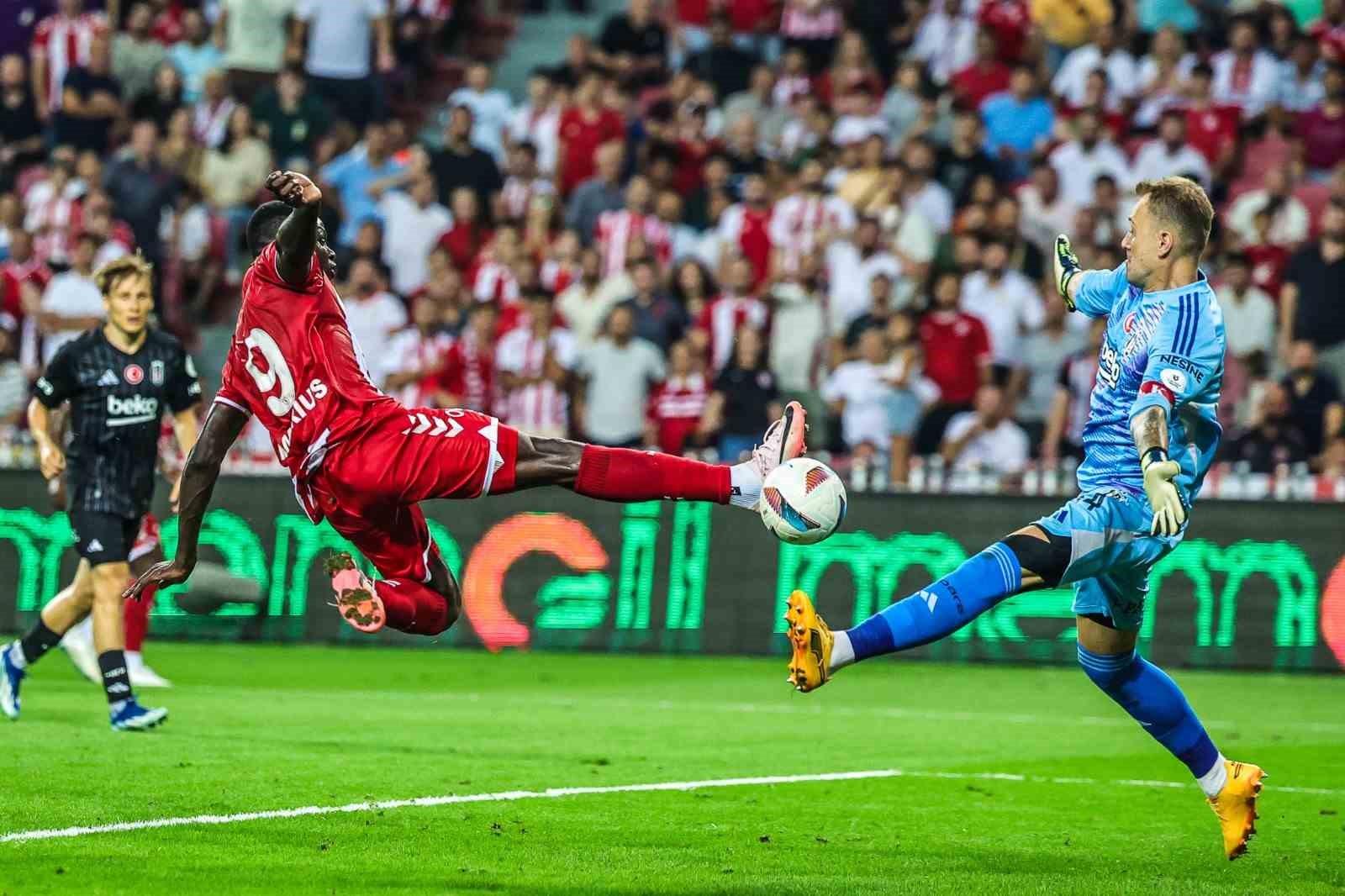 Trendyol Süper Lig: Samsunspor: 0 - Beşiktaş: 2 (Maç sonucu)
