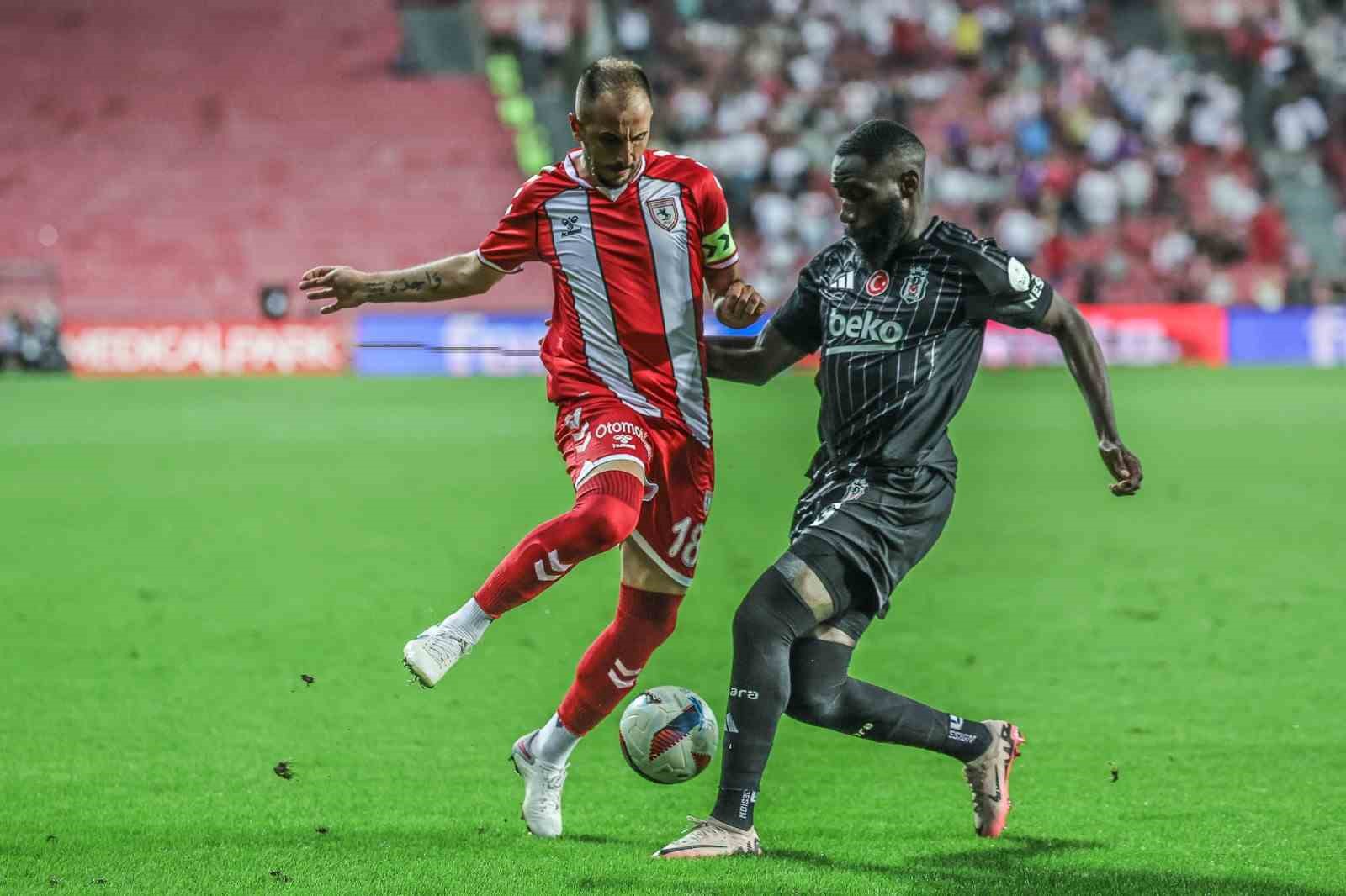 Trendyol Süper Lig: Samsunspor: 0 - Beşiktaş: 2 (Maç sonucu)
