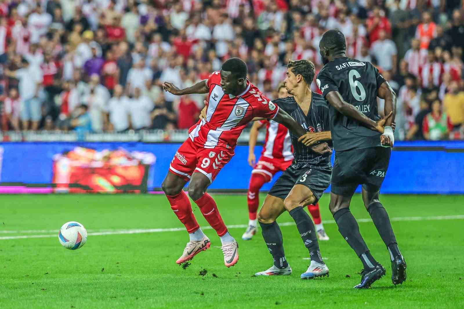 Trendyol Süper Lig: Samsunspor: 0 - Beşiktaş: 2 (Maç sonucu)
