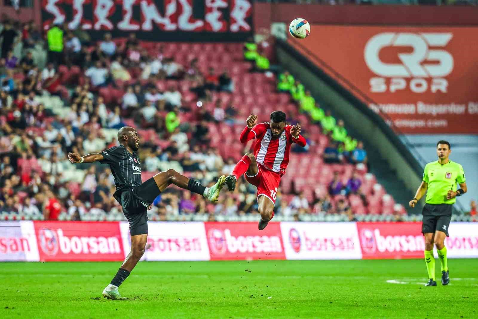 Trendyol Süper Lig: Samsunspor: 0 - Beşiktaş: 2 (Maç sonucu)
