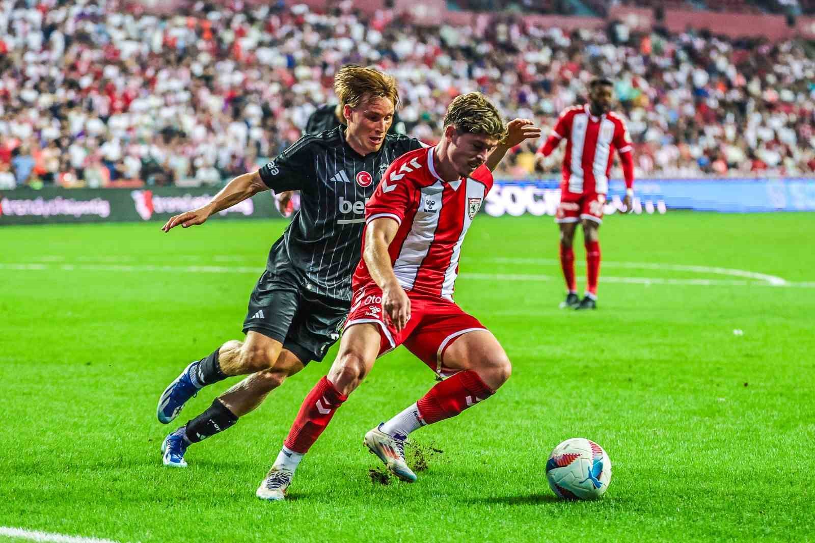 Trendyol Süper Lig: Samsunspor: 0 - Beşiktaş: 2 (Maç sonucu)
