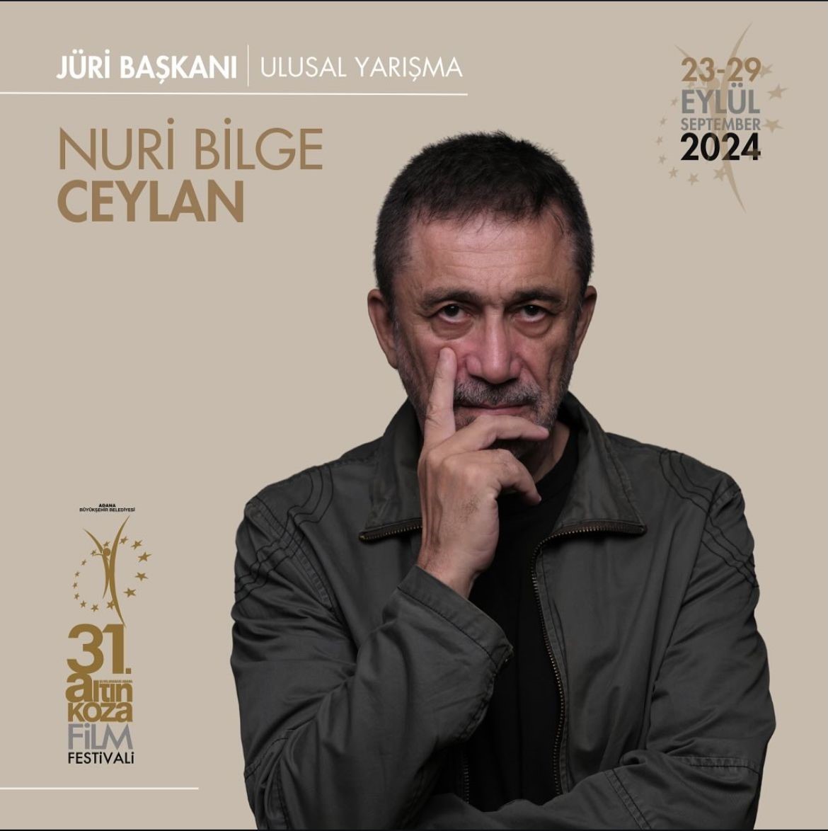 31. Adana Altın Koza Film Festivali’nin Jüri Başkanı Nuri Bilge Ceylan oldu
