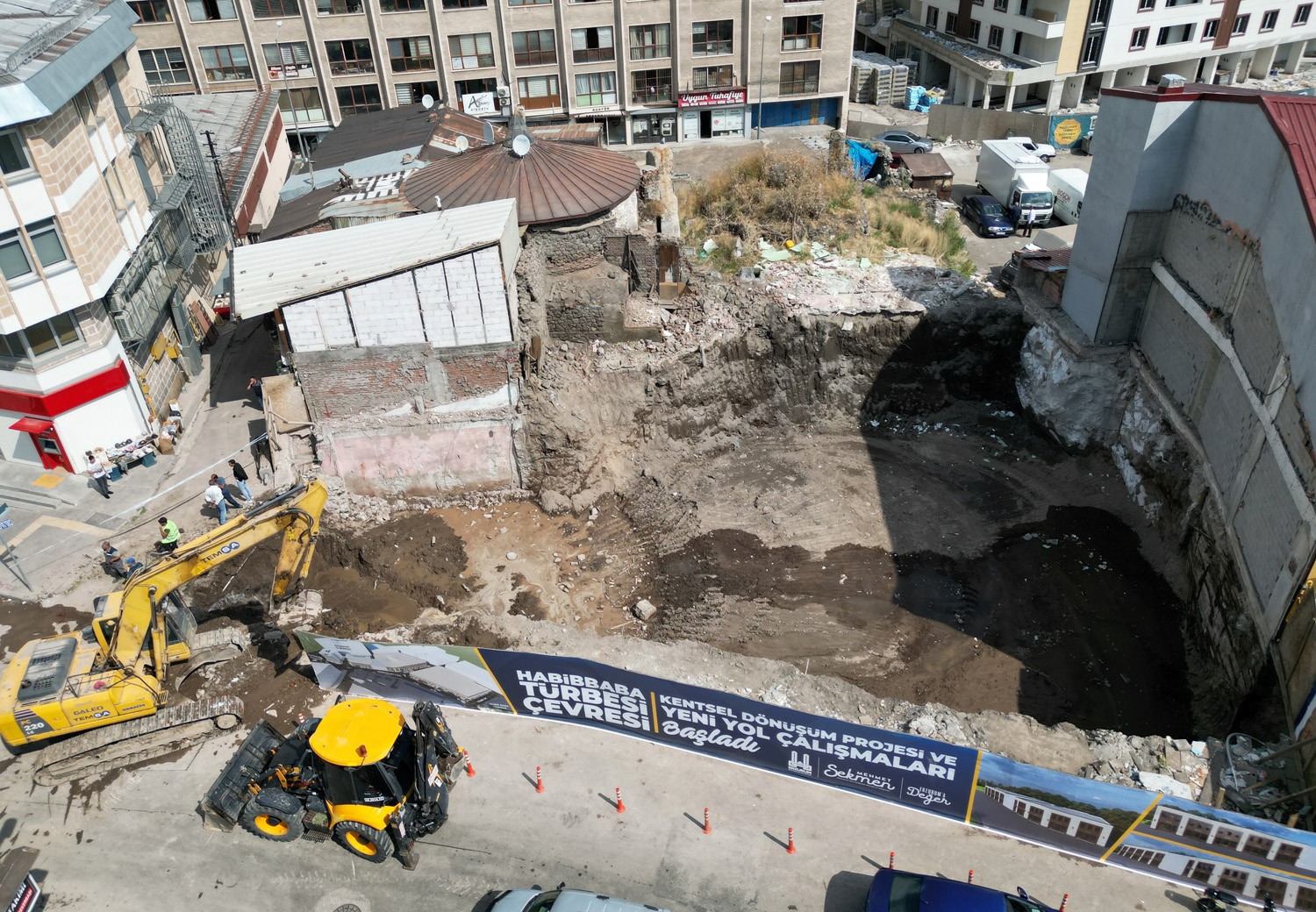 Habibbaba Türbesi çevresinde kentsel dönüşüm başladı
