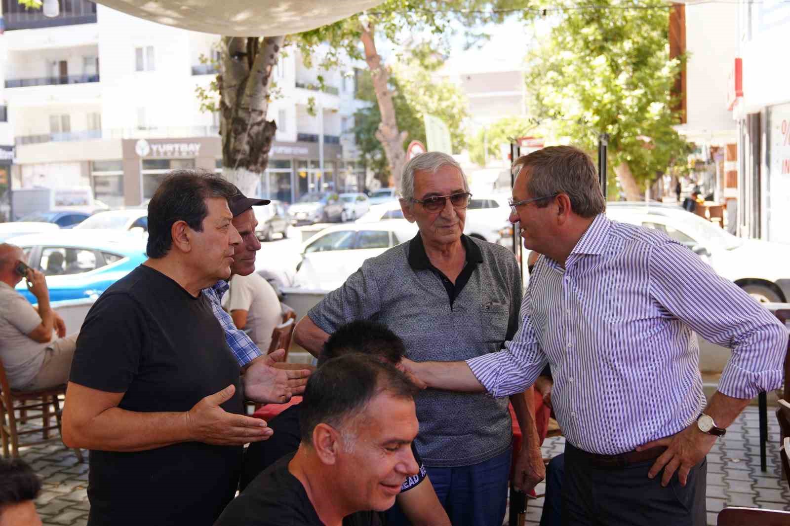 Başkan Ergin’den Altınova’ya ziyaret
