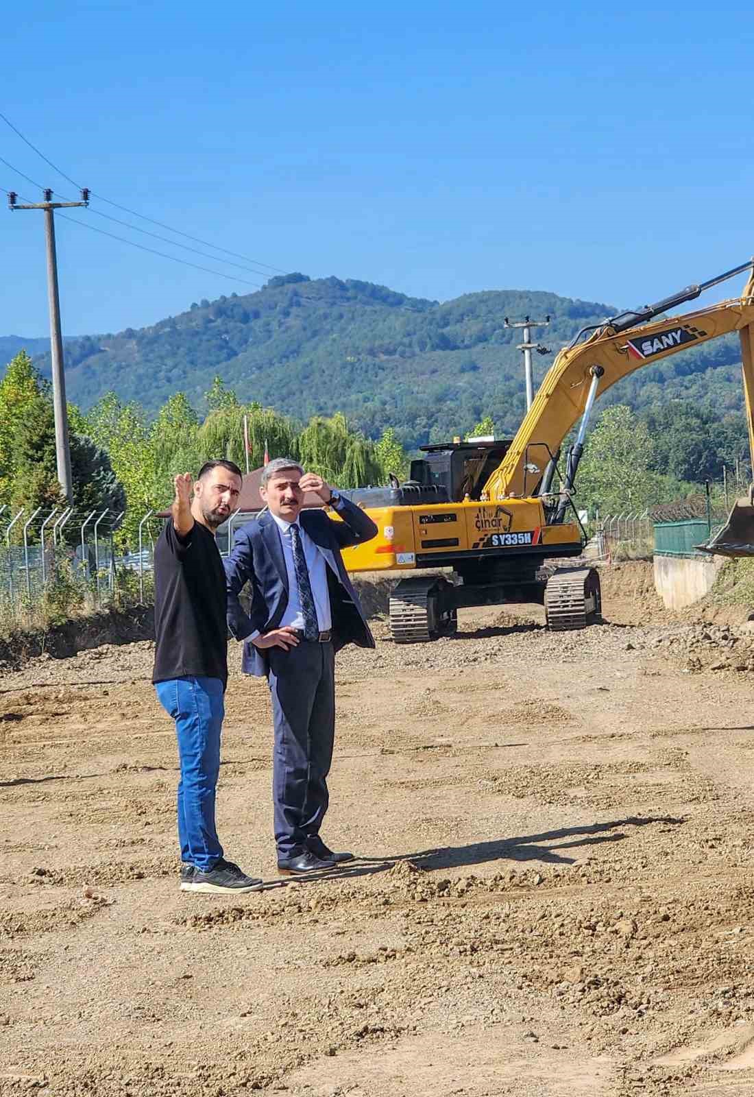 Gümüşova OSB’de çalışmalar sürüyor
